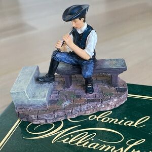 Williamsburg Man Playing Whistle - Lang and Wise